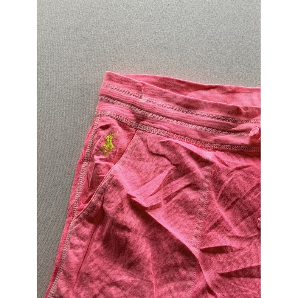 Polo Ralph Lauren Skirt Womens S Pink Good Embroidered Cotton Mini Drawstring - Picture 4 of 10